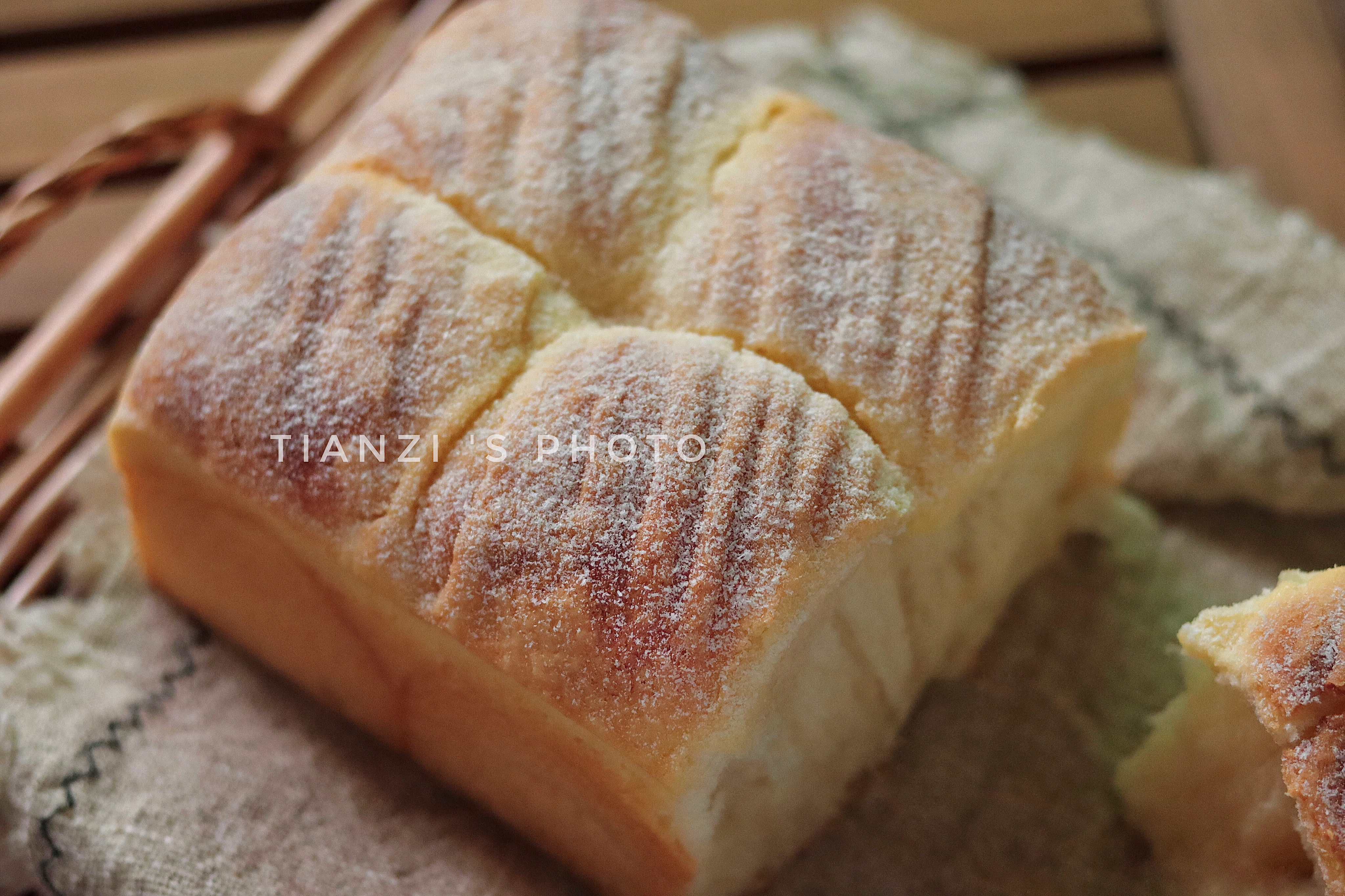 黄桃乳酪面包（汤种法）