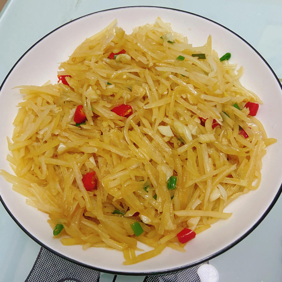 超级无敌下饭菜～酸辣土豆丝