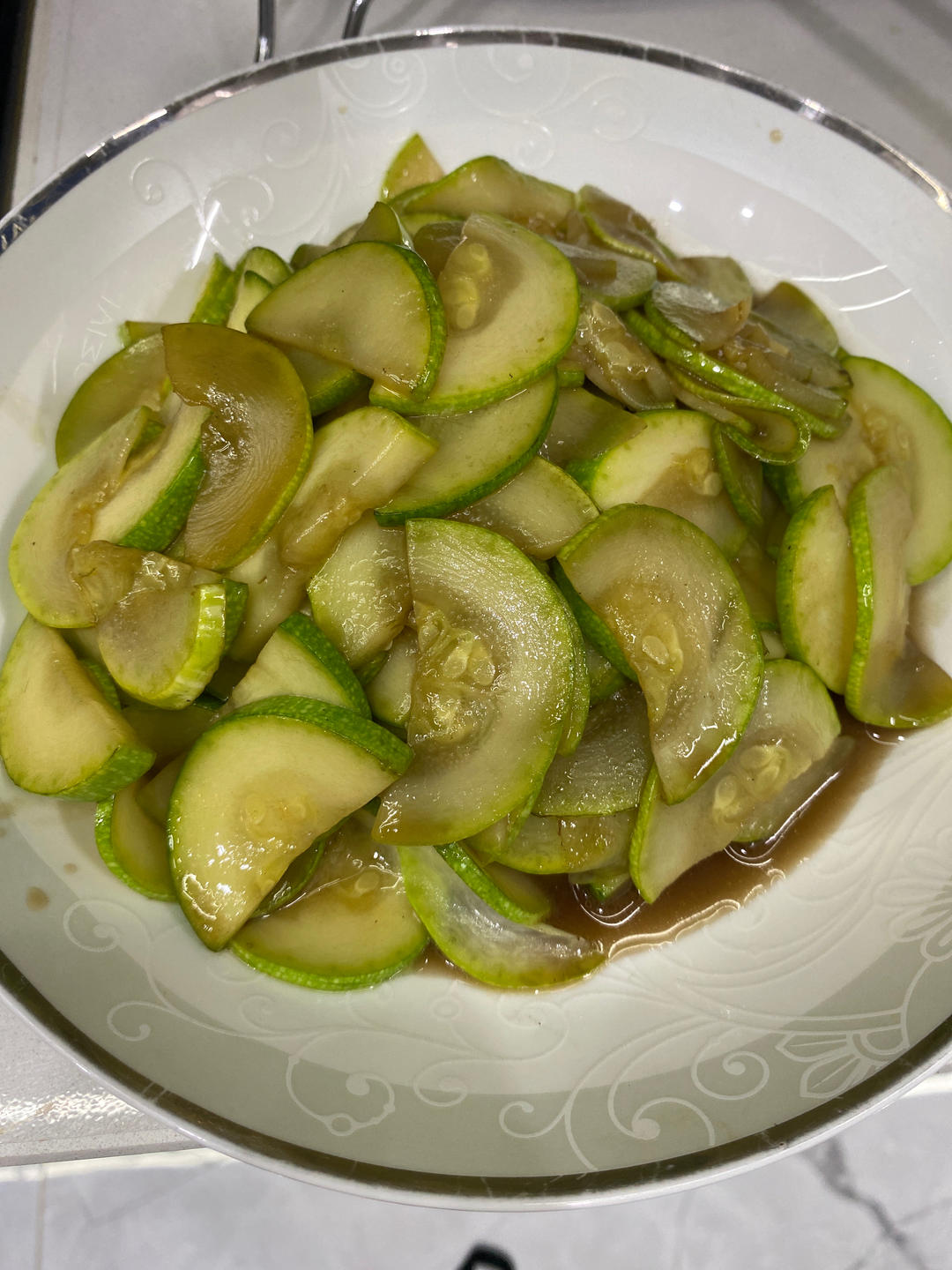 醋溜西葫芦