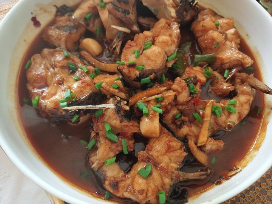 cindyyu做的本帮烧法:红烧鮰鱼(江团)超下饭:一块鱼让你吃下一碗饭的