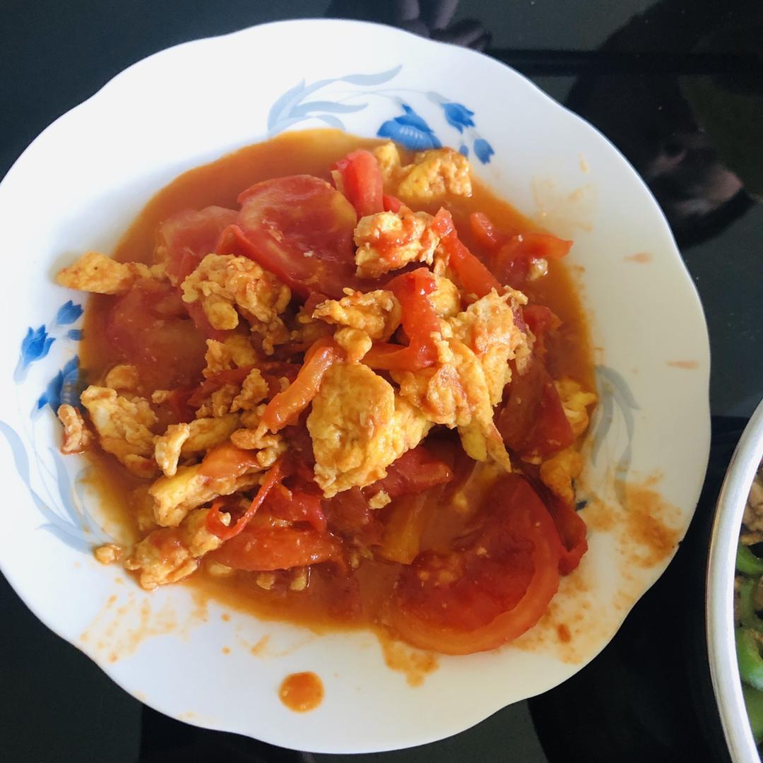 西红柿炒鸡蛋