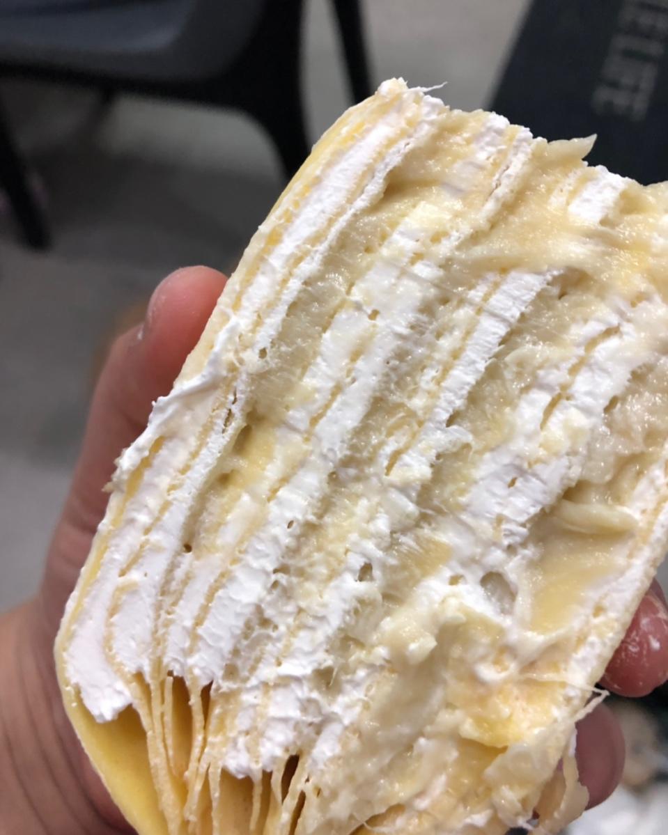 榴莲千层蛋糕