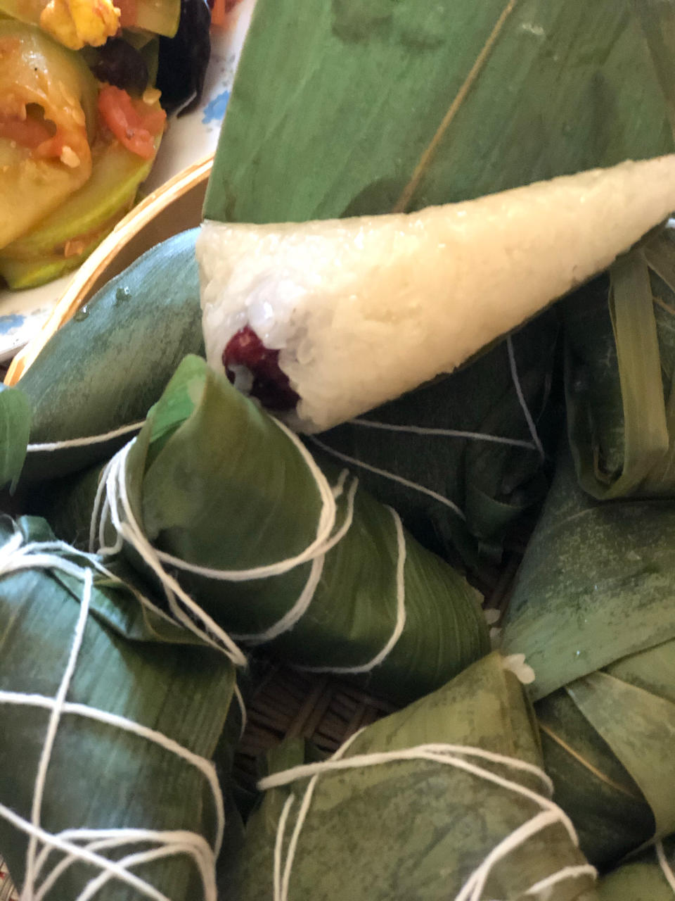 包粽子