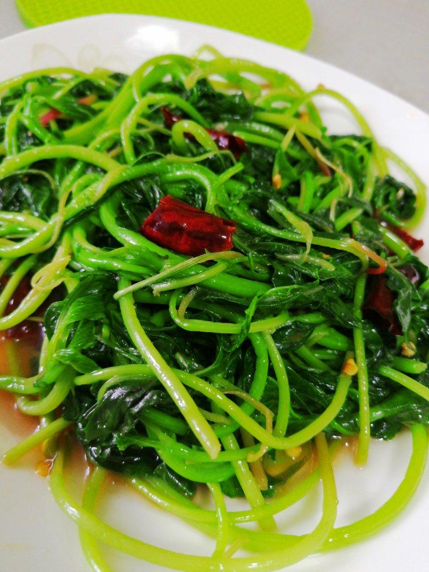 晚餐612018年5月14日##悠然小厨房#素炒小米菜979797android