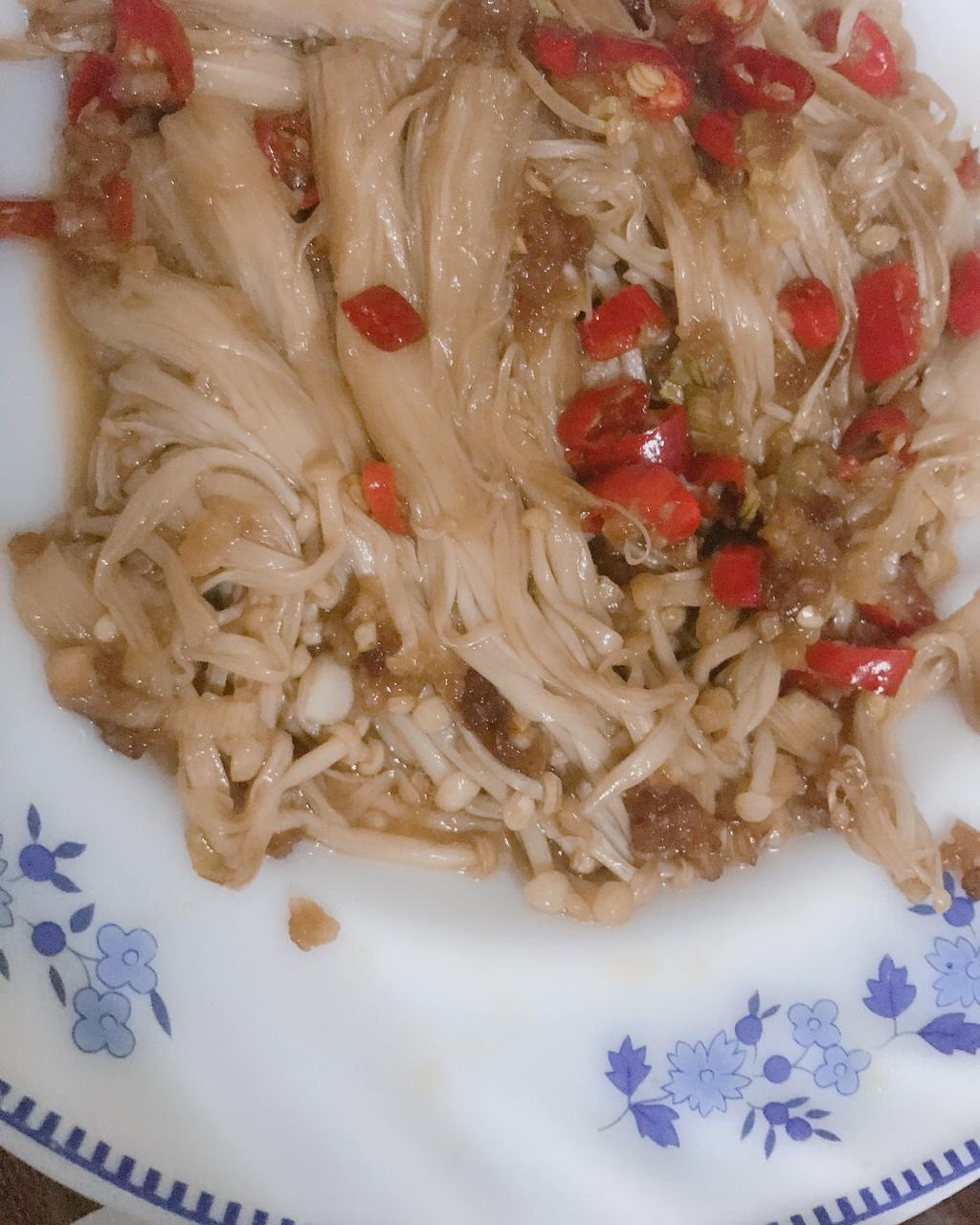蒜蓉烤金针菇（烤箱版）