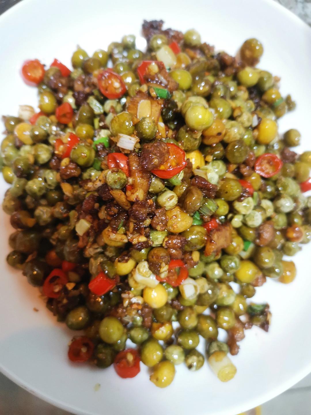 超下饭的豌豆肉沫