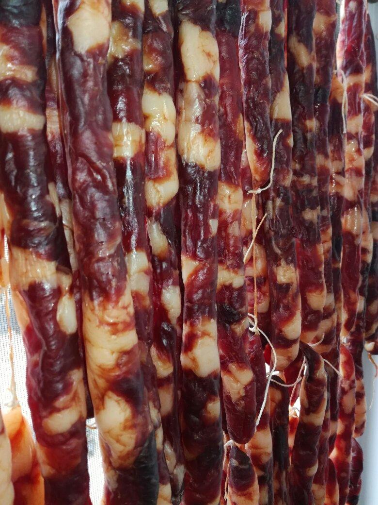 自制广味腊肠