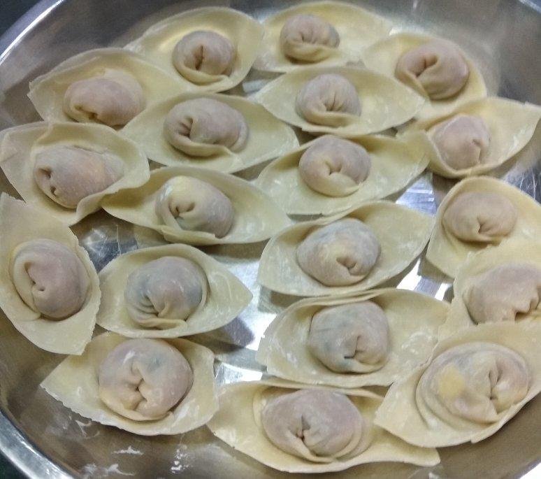 馄饨（两种包法）