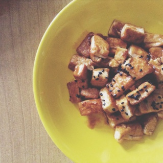 糖醋脆皮豆腐