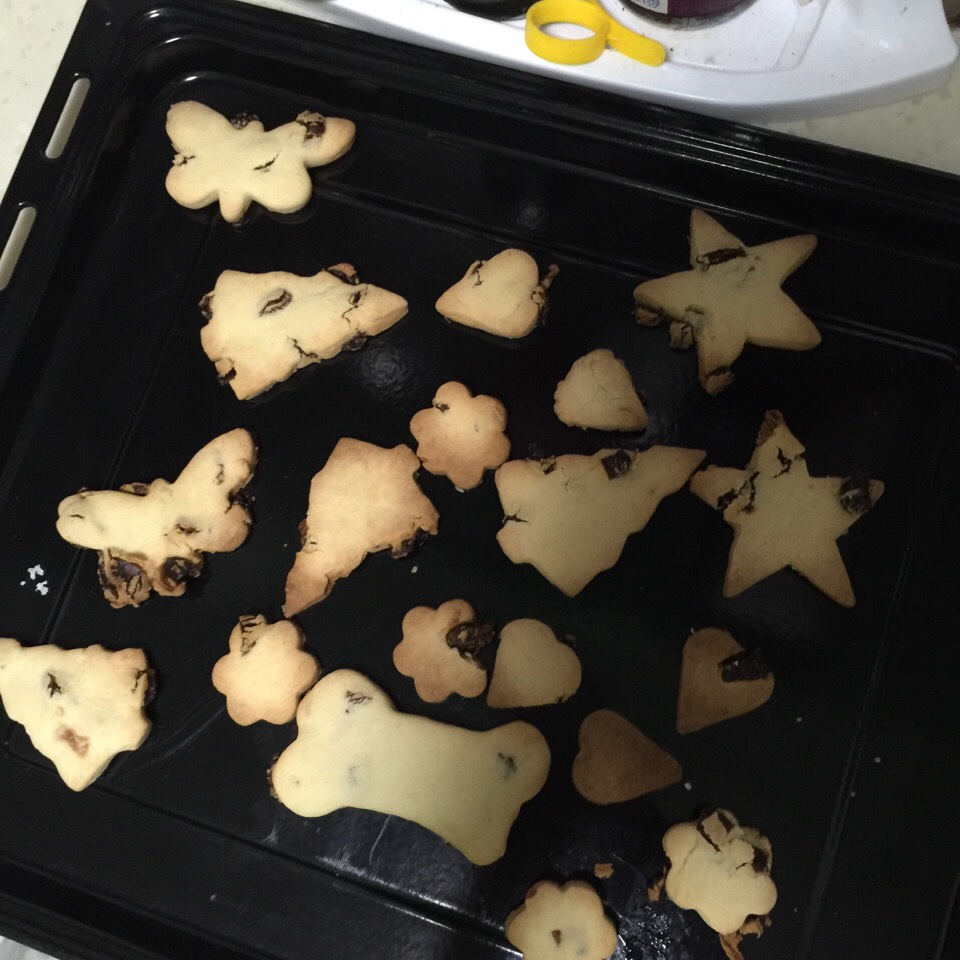 低糖少油版蔓越莓饼干