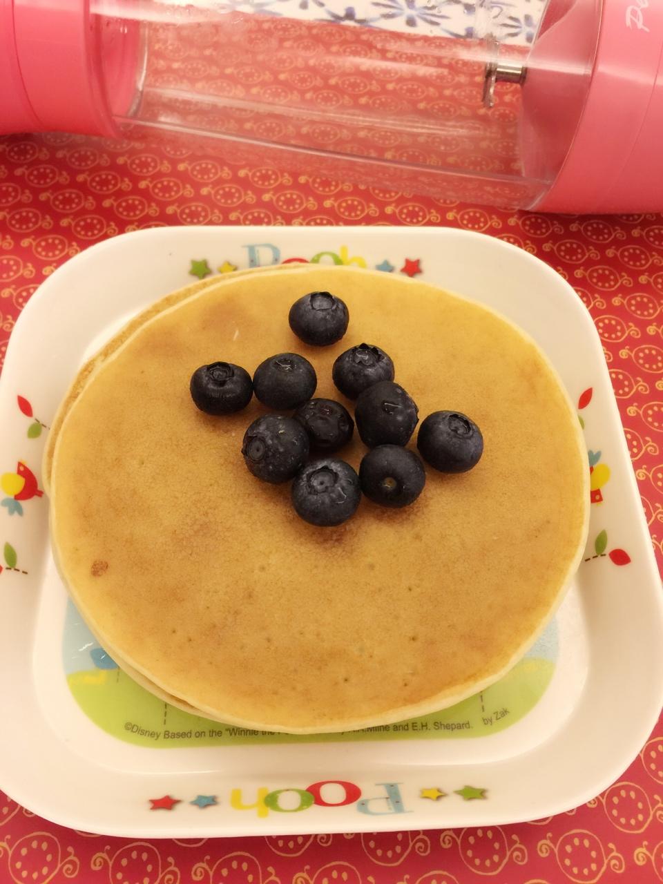 【减脂早餐】无油香蕉松饼（超简单）