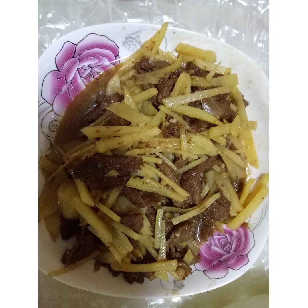 土豆炒牛肉