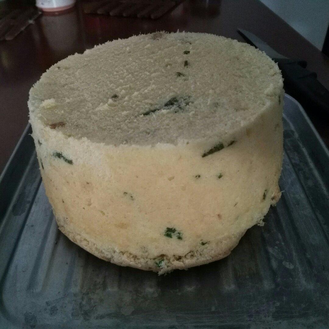 咸香戚风经典——黄金葱香肉松戚风