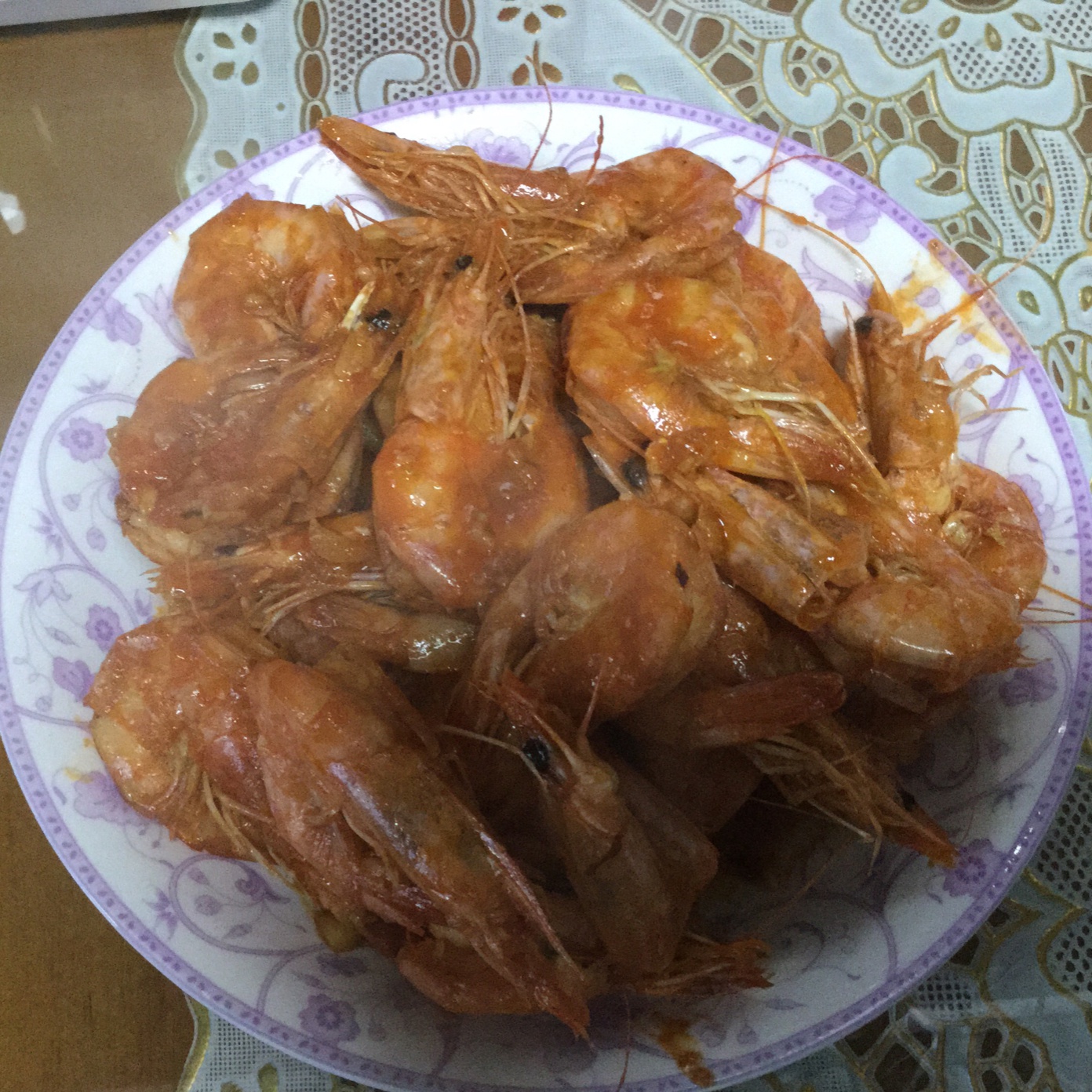 油焖大虾