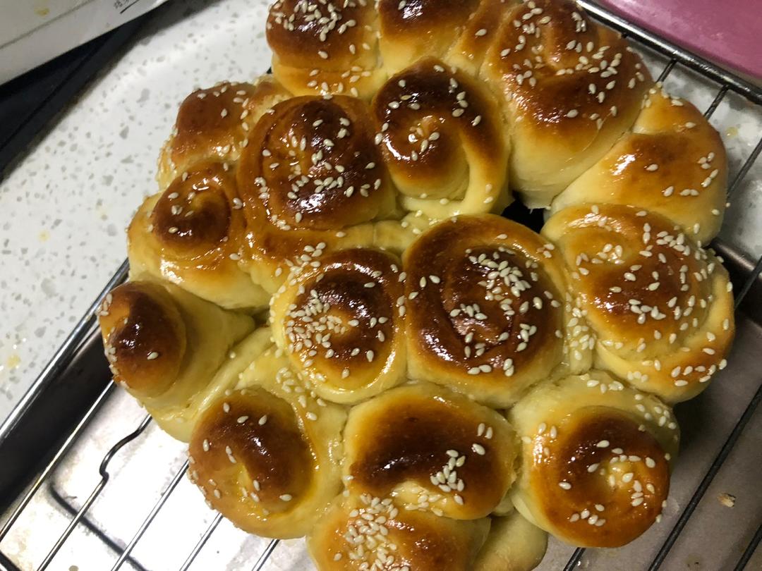 适合新手的有着面包口感的烤馒头