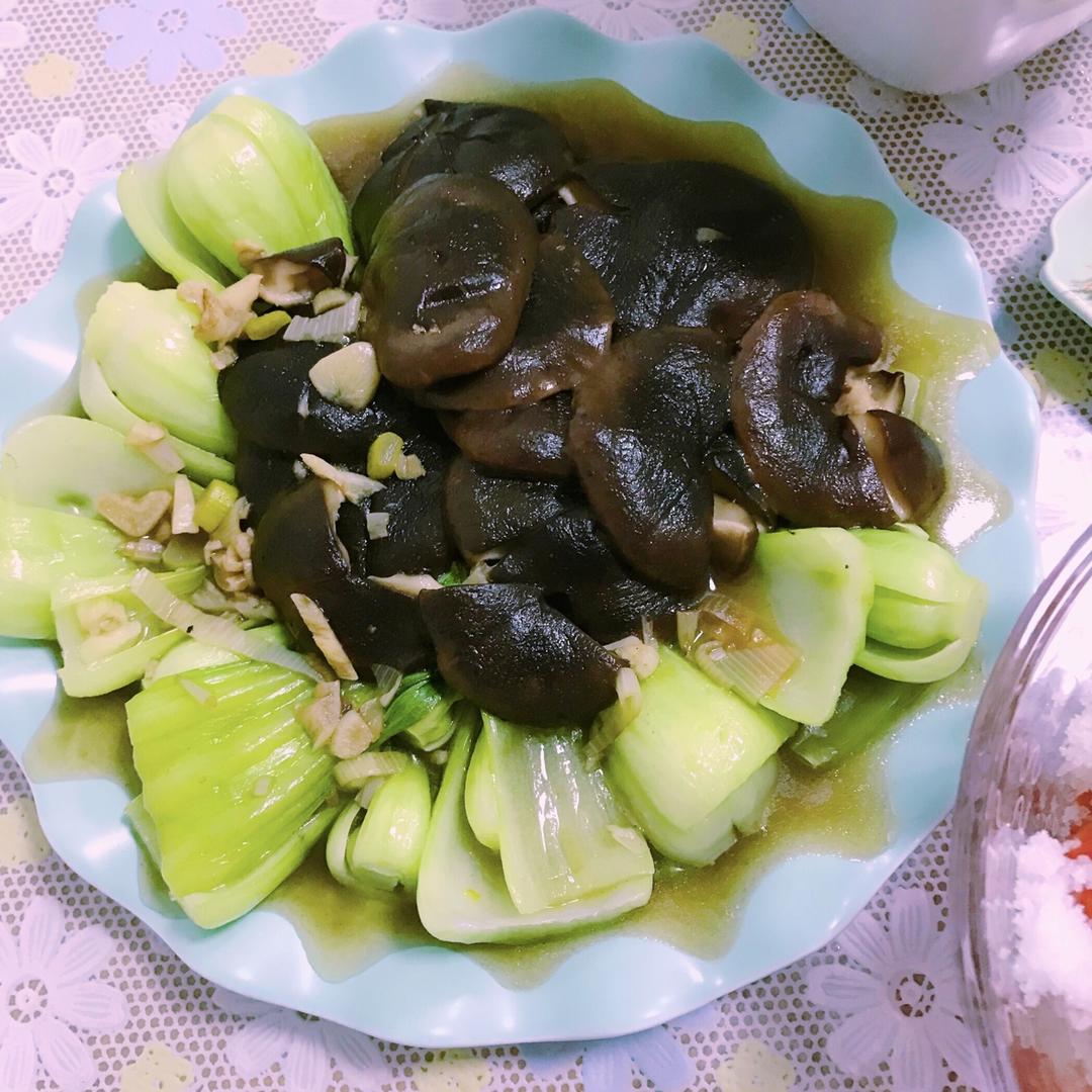 蚝油香菇小油菜