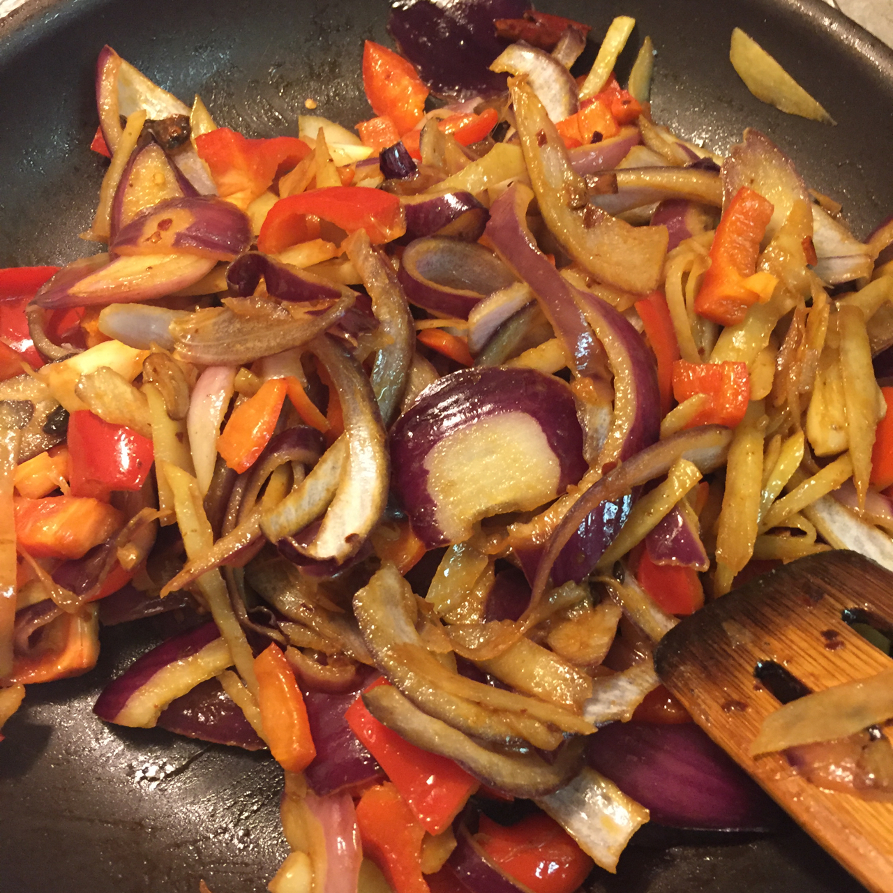 孜然洋葱土豆片