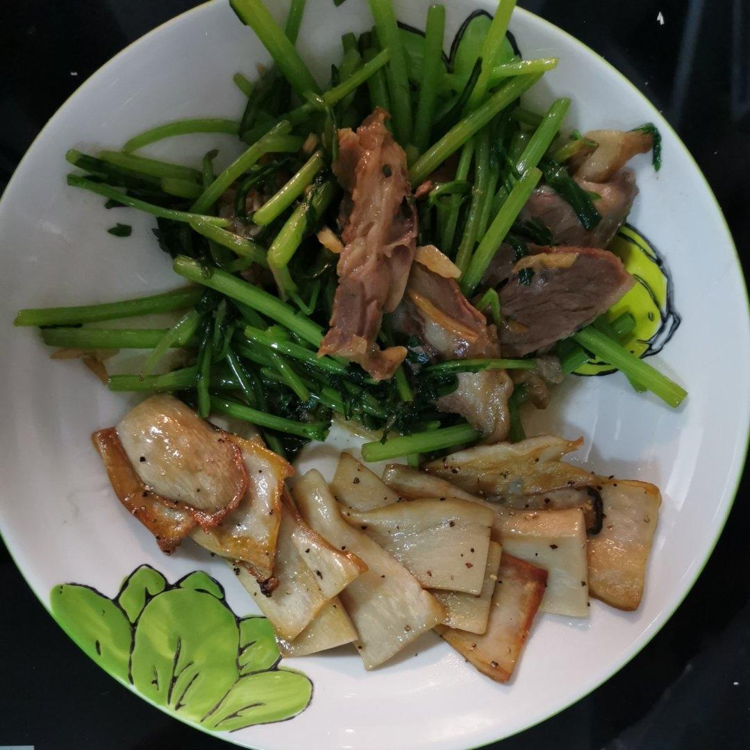香煎杏鲍菇