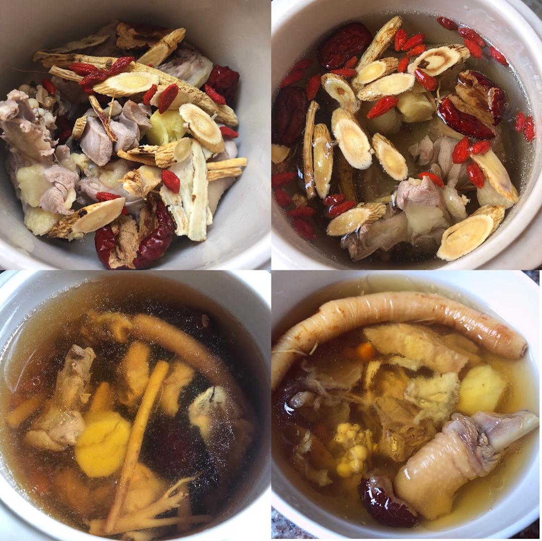 秋日进补人参鸡汤