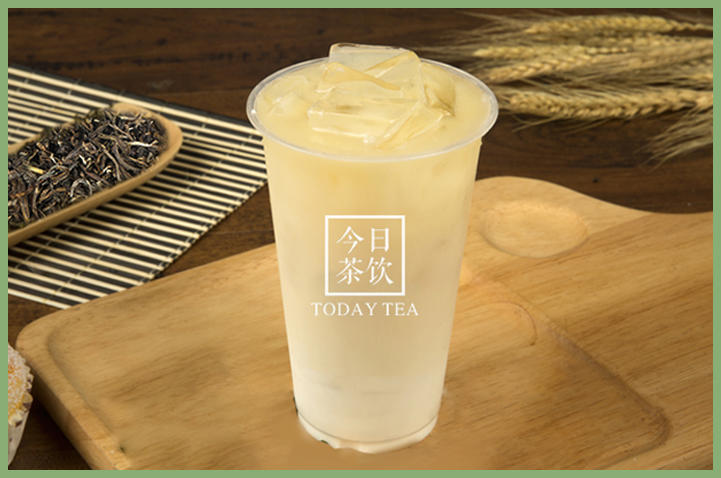 茉莉奶绿奶茶基底 今日茶饮免费奶茶培训 饮品配方做法制作教程的做法