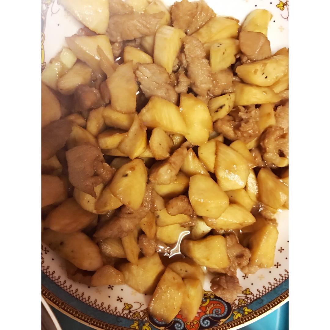 茭白炒肉