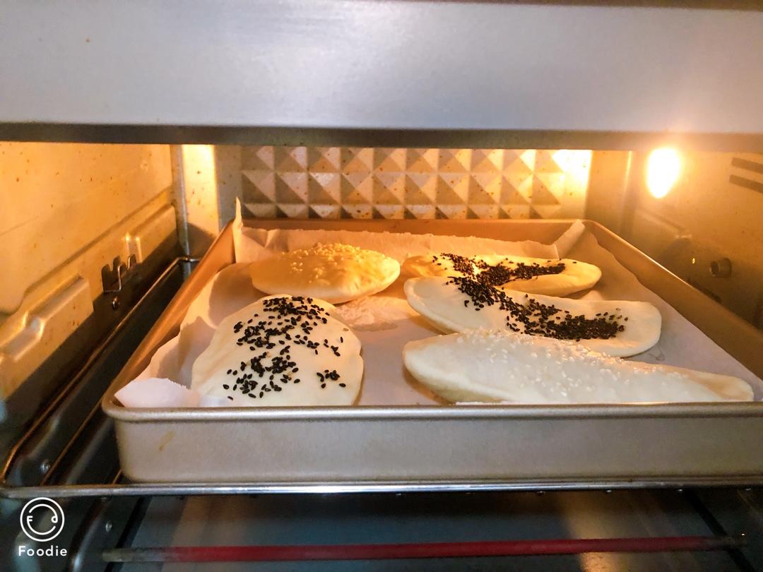 烤箱版大饼 可盐可甜