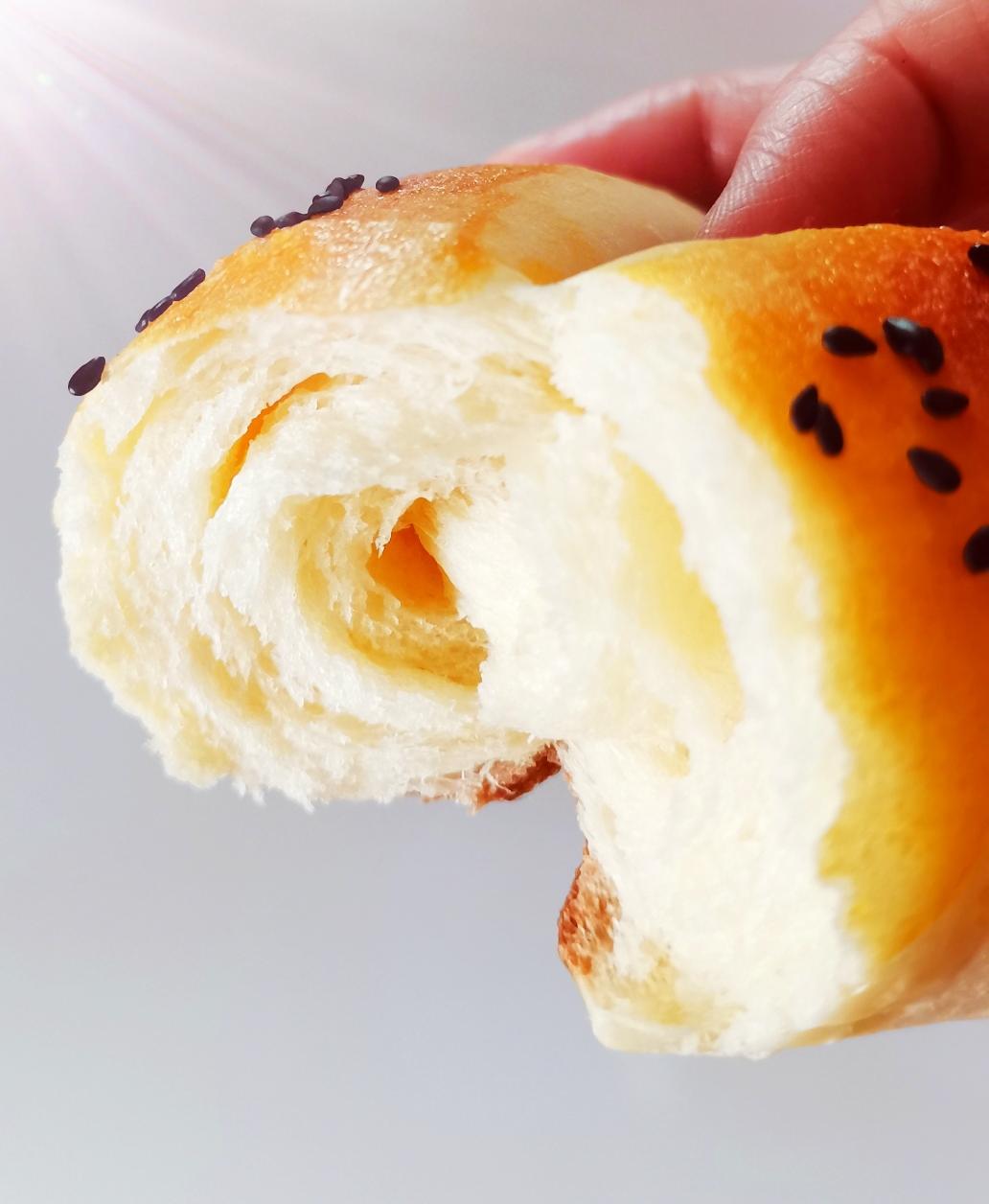 老式烤箱做的香甜小面包的做法