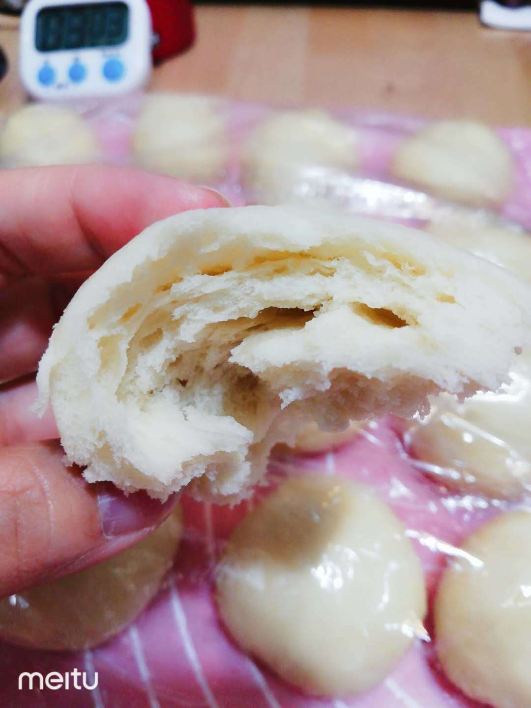 纯奶手撕吐司的做法 步骤1