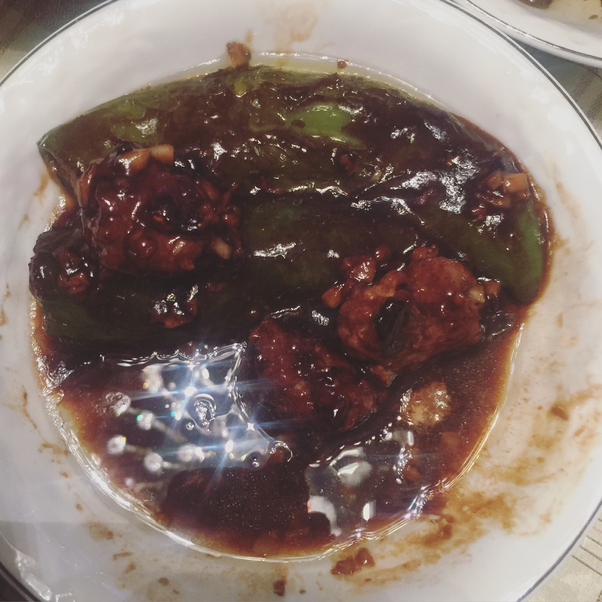 青椒酿肉