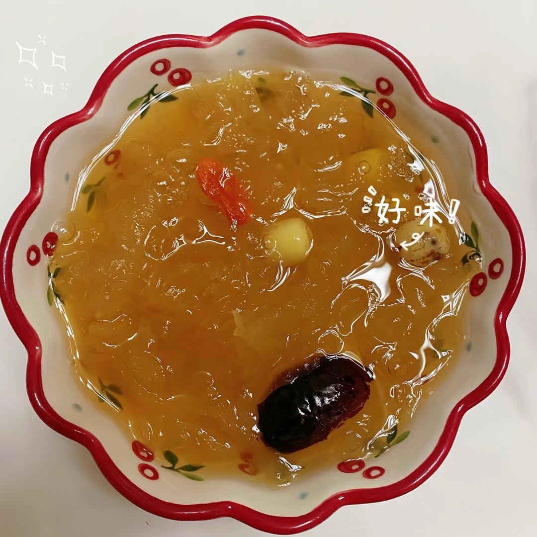 无敌好喝❗️快速熬出胶的银耳羹😋美容又养颜