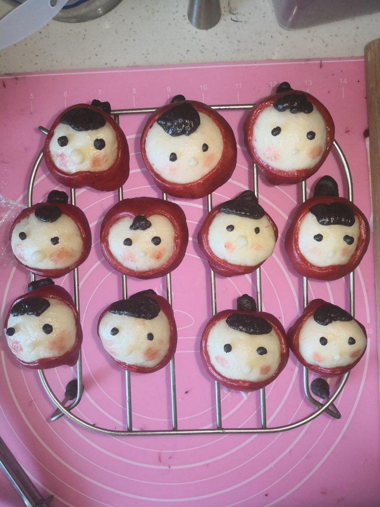 卡通造型馒头—MUTF系列 多多妹馒头