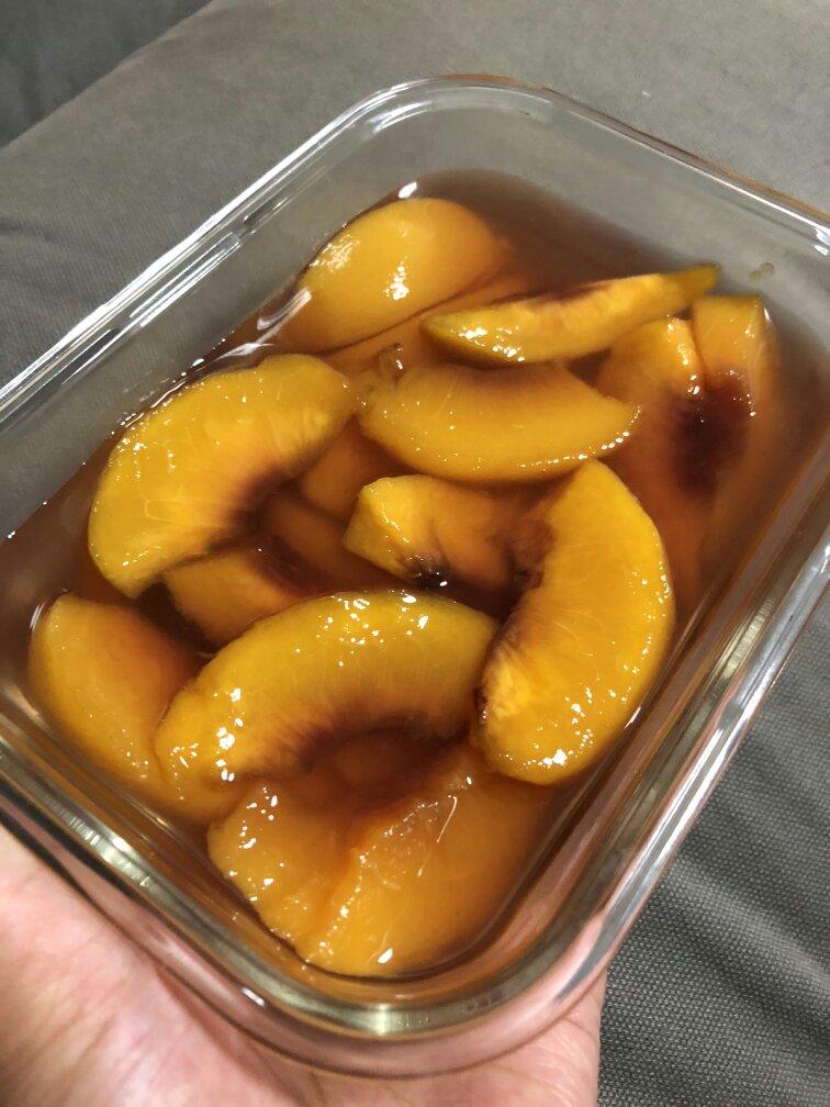 冰糖黄桃/黄桃罐头