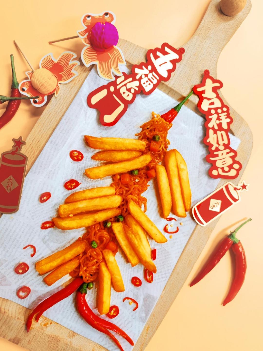 年夜饭快手菜谱·爆竹迎春｜10分钟搞定