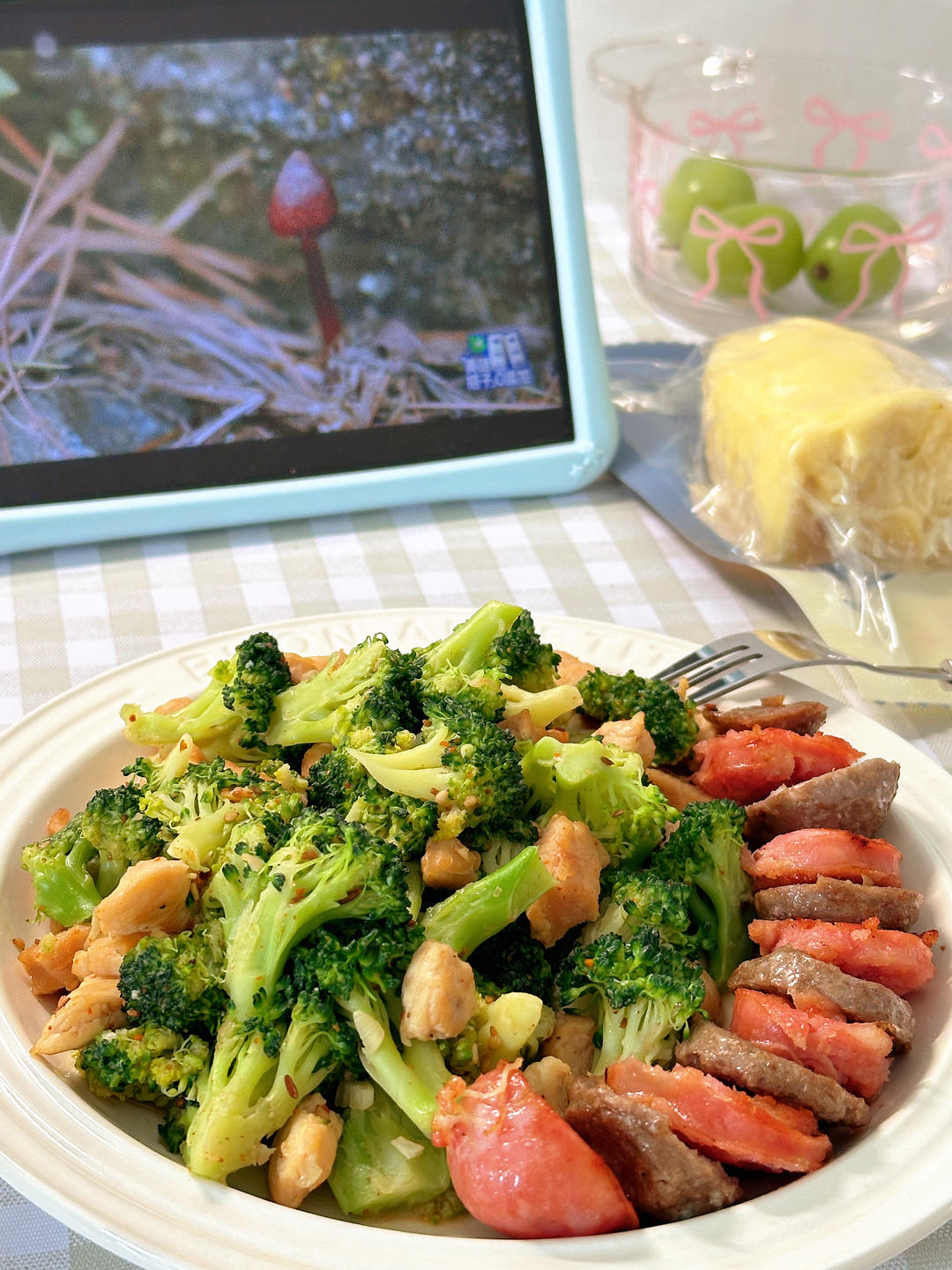 西蓝花炒鸡胸肉