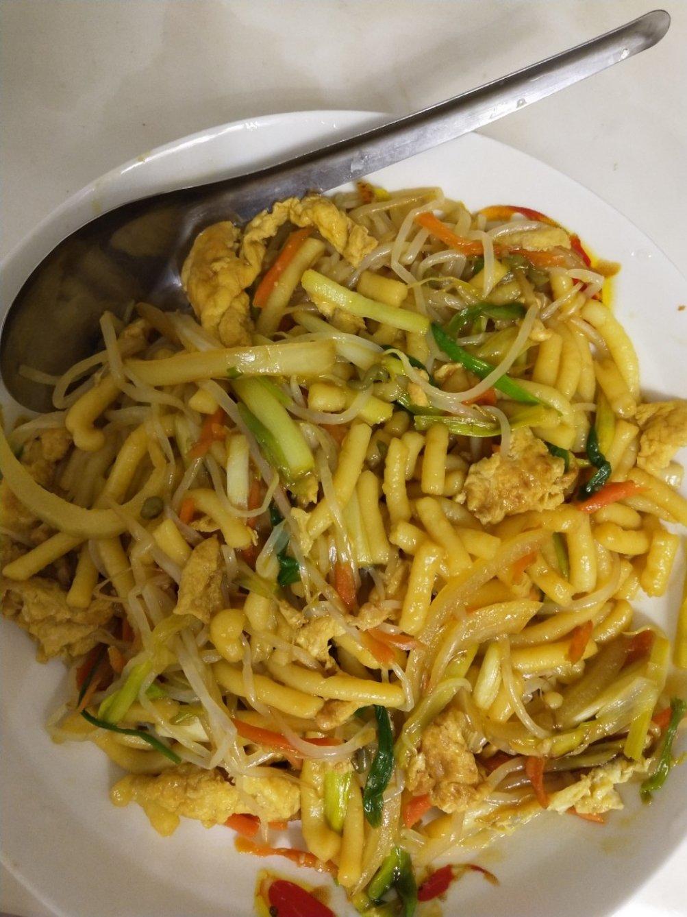 炒叉子（丹东特色美食）