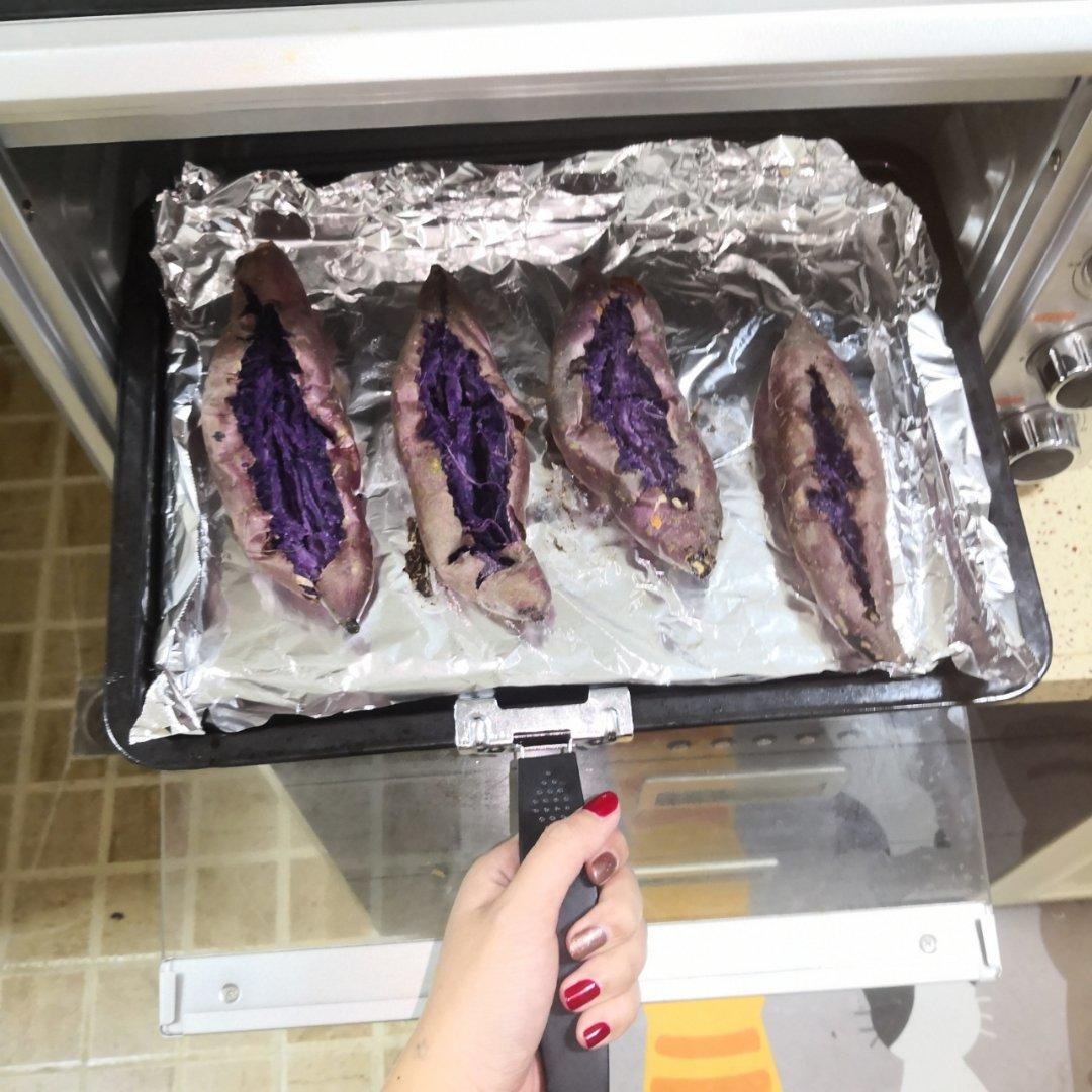 烤地瓜（烤箱初试）