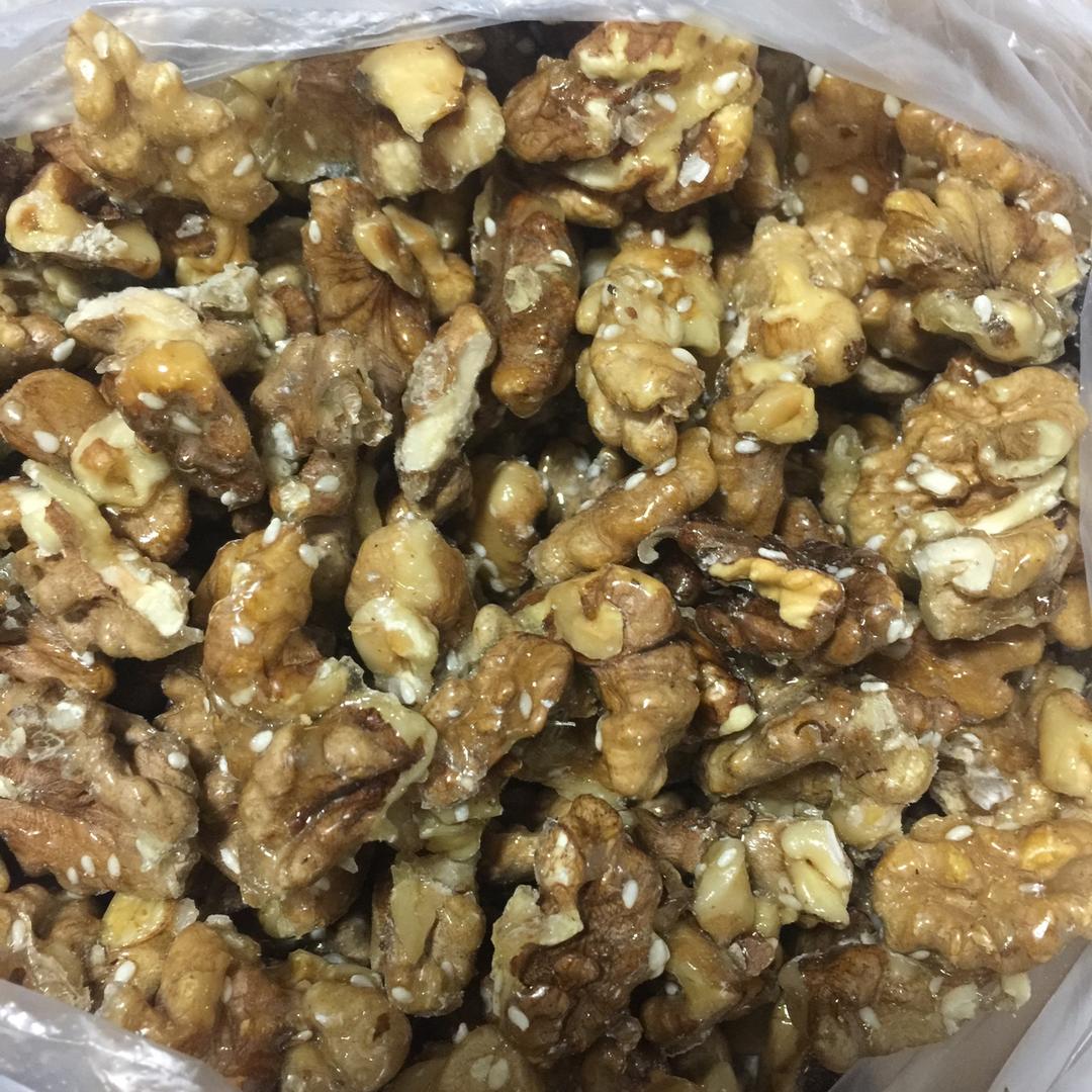 【琥珀核桃仁】冰糖无油不粘手