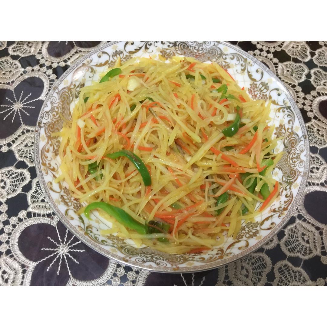 醋溜土豆丝