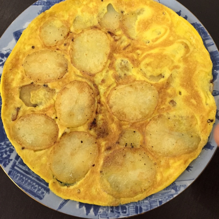 西班牙土豆煎蛋饼