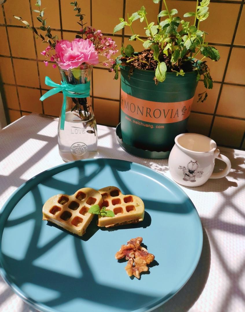 华夫饼 发酵版 不用手揉 搅一搅就ok 无泡打粉