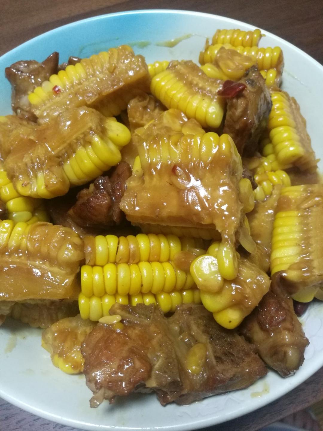 飞儿0817做的玉米烧排骨