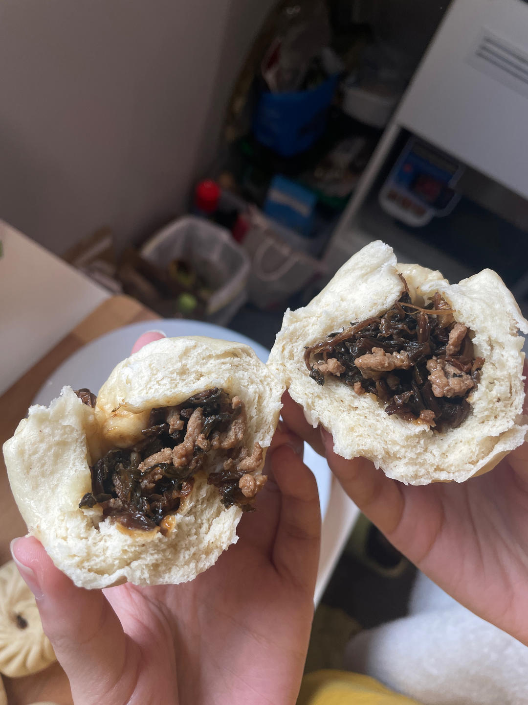 梅干菜包子