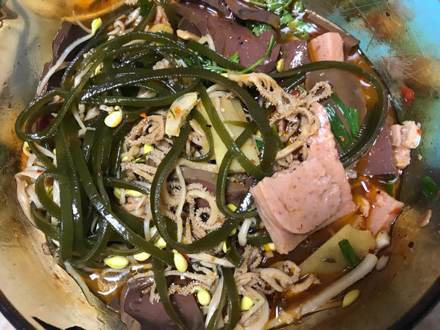 香辣毛血旺