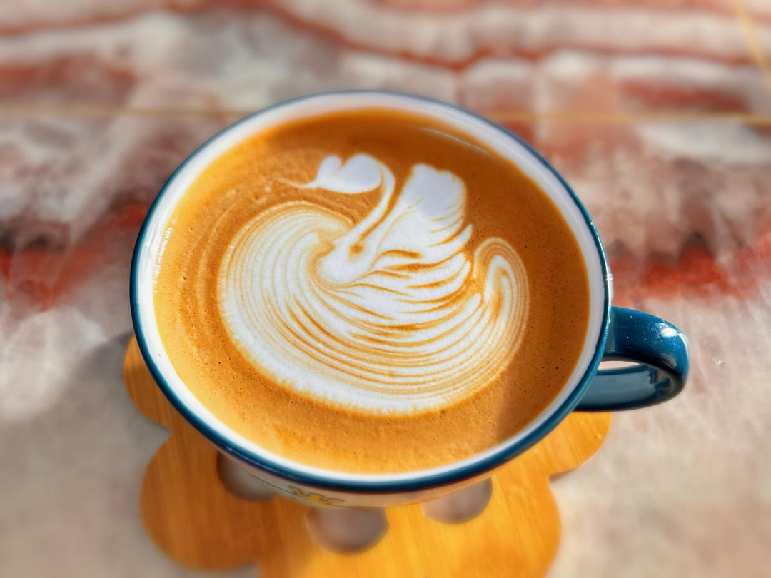 咖啡☕️拉花记录贴