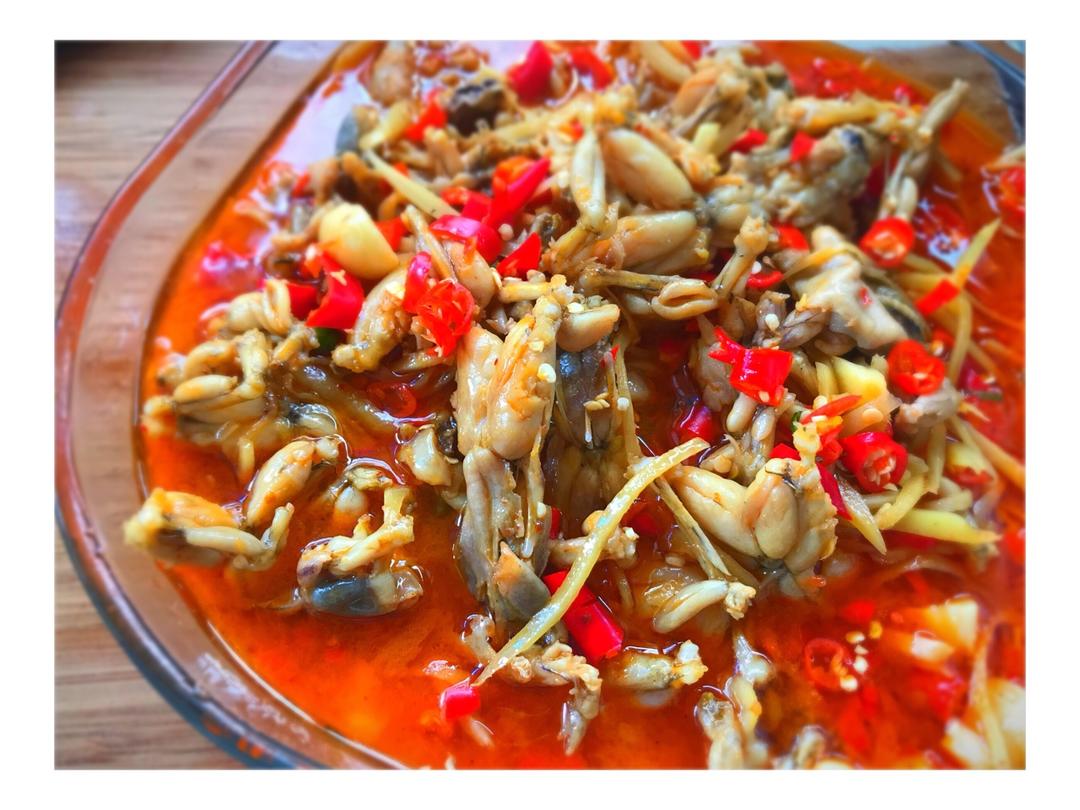 fiona张倩做的嫩姜炒青蛙