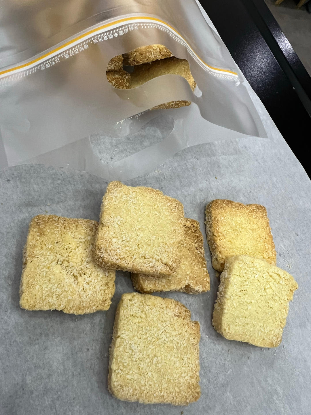 酥到掉渣❗️一吃就停不下来的椰蓉饼干