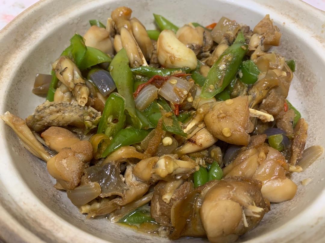 清炒牛蛙