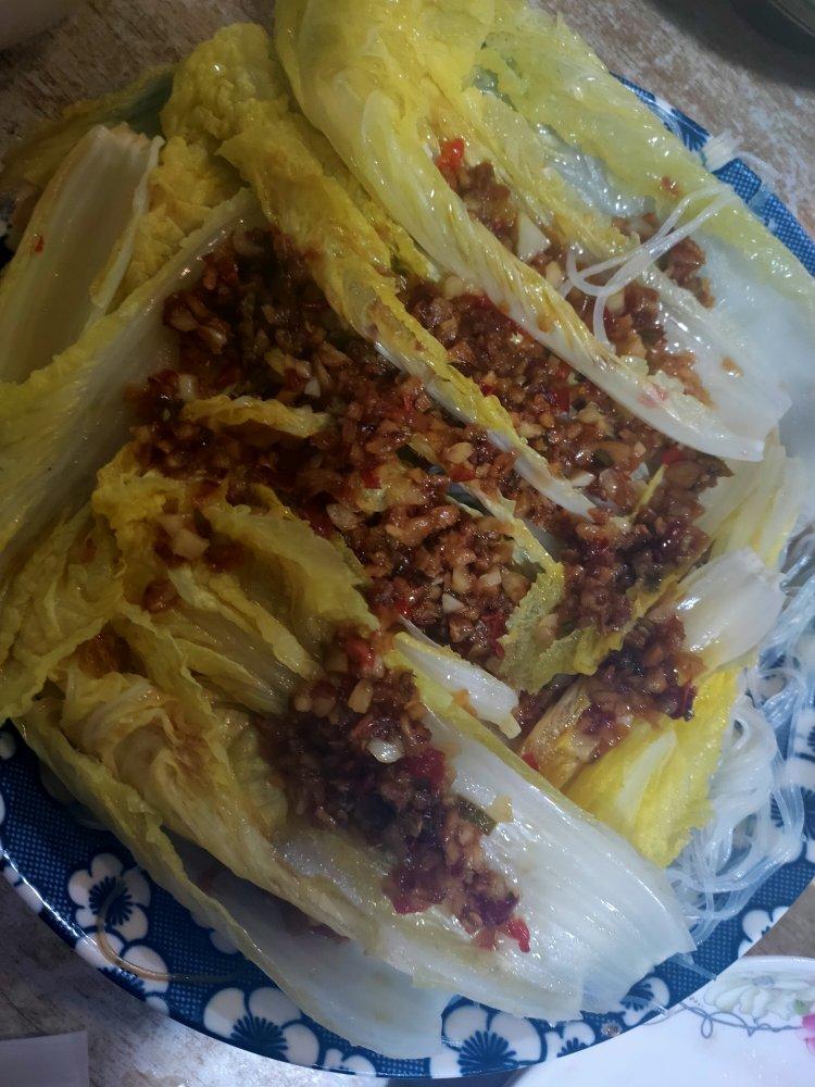 蒜蓉粉丝娃娃菜