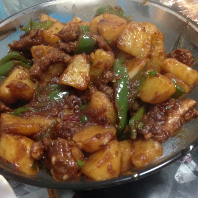 红烧土豆排骨&肉