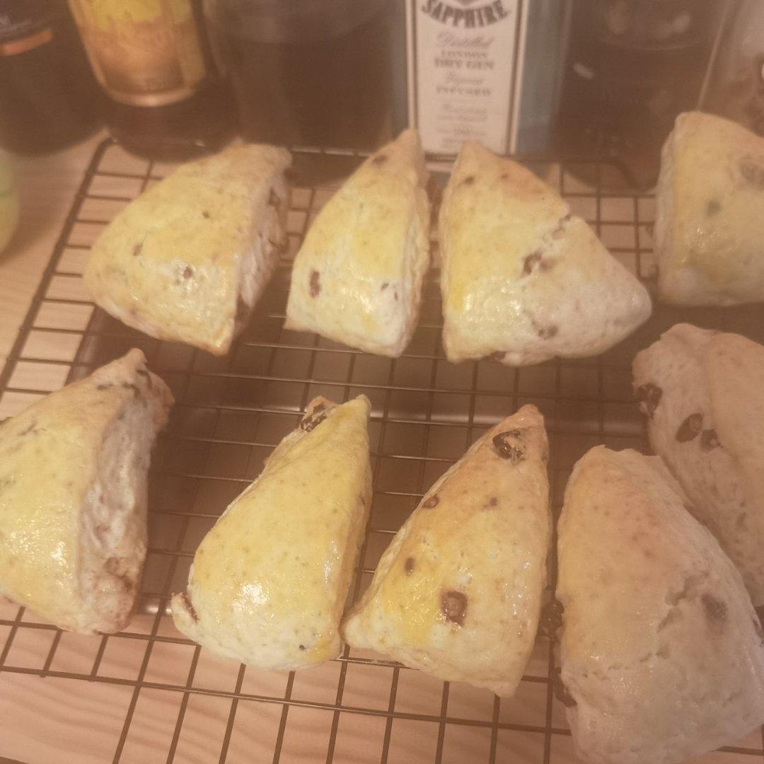 完胜星巴克的超美味酥脆司康 super easy crunched scone